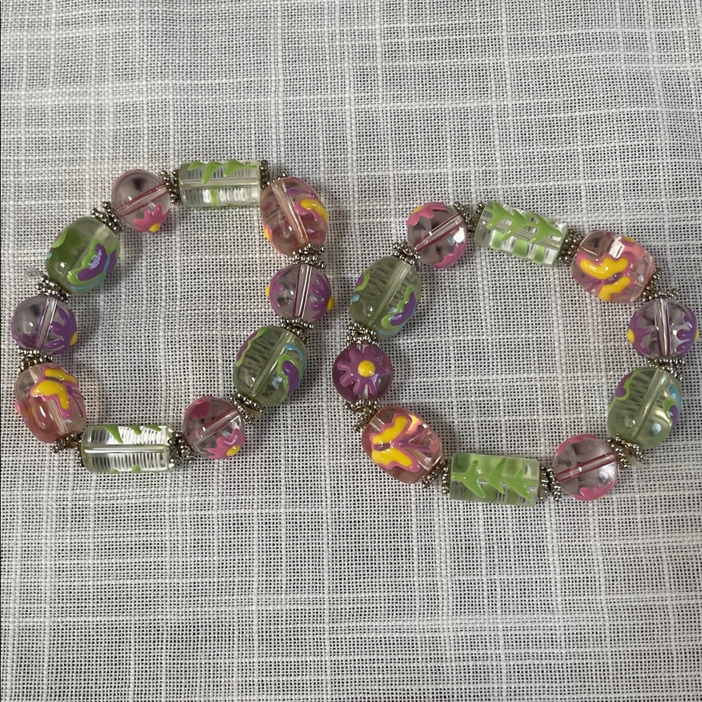 Colorful Beaded Bracelet Set